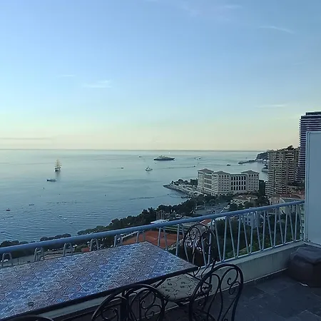 Duplex With Monte Carlo Sea View & 2 Terraces